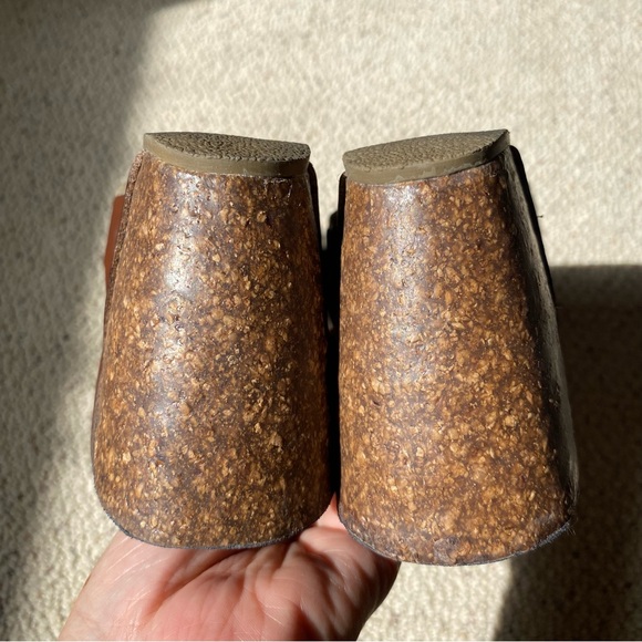 Blowfish Malibu Hiro Whiskey Brown Wedge Sandals Cork Wedge Heels Women's Size 6 - Picture 6 of 8